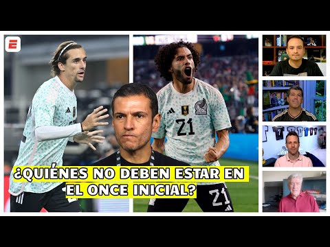 SELECCIÓN MEXICANA cambios en la alineación de Jimmy Lozano contra Uzbekistán | Exclusivos