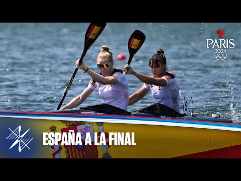 Españolas avanzan a la final B de Kayak Doble 500 m | Juegos Olímpicos París 2024