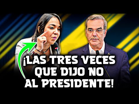 ¡Faride Raful Rechaza Tres Propuestas Del Presidente Y Le Deja Claro A Luís La Condición Para Un Sí!