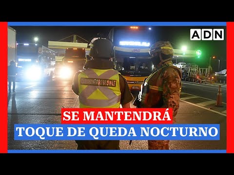 Jefe de la Defensa Nacional confirma que se mantendrá toque de queda nocturno en Valparaíso