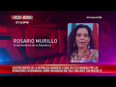 Mensaje de la vicepresidenta Rosario jueves 24 de diciembre 2020 - Nicaragua