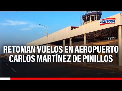 Trujillo: Retoman vuelos en aeropuerto Carlos Martínez de Pinillos luego de tres días suspendidos