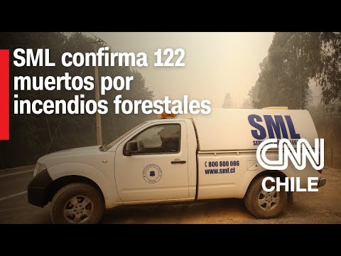 SML confirma 122 muertos por incendios forestales en la Región de Valparaíso