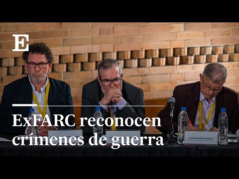 Los exjefes de las FARC reconocen su crimen de guerra