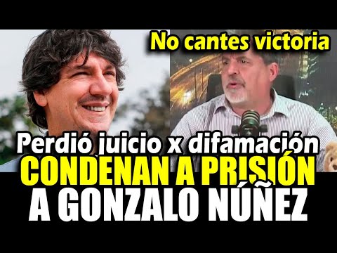 ¡Enfureció! Gonzalo Núñez condenado a 1 año y 8 meses de prisión por difamación contra Jean Ferrari