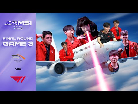 돌고돌고돌고돌고돌고돌고돌고돌아 | HLE vs T1 게임 3 하이라이트 | 06.15 | 2025 LCK MSI 대표 선발전