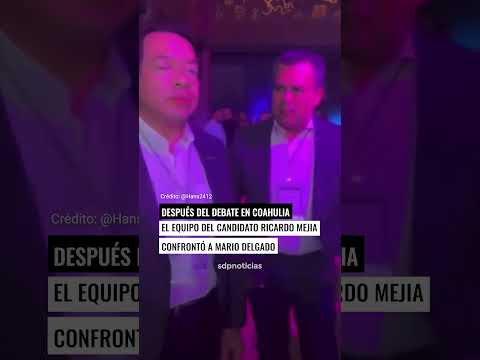 Increpan a Mario Delgado tras segundo debate en Coahuila