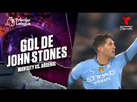 ¡Stones empata al último minuto! - Manchester City vs. Arsenal | Premier League | Telemundo Deportes