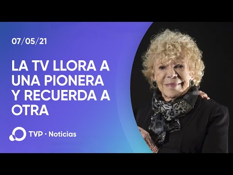 La TV llora a una pionera y recuerda a otra