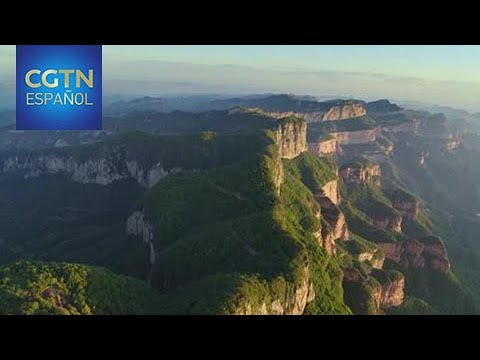 El Grupo de Medios de China emite un documental sobre los paisajes del país captados desde el aire