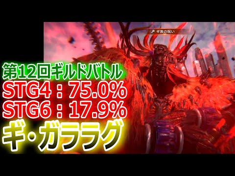 【FF7EC】第12回ギルドバトル STG4＆STG6 ギ・ガララグ戦 ★STG6仕様変更【エバクラ260】