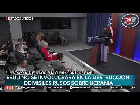 EEUU no se involucrará en la destrucción de misiles rusos sobre Ucrania