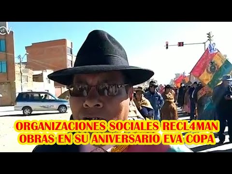 ANIVERSARIO DISTRITO 14 DE LA CIUDAD DEL ALTO R3CHAZAN A LA ALCADESA EVA COPA...