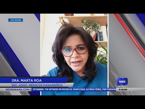 Entrevista a la Dra. Marta Roa, Secretaria de la Asociación médicos panameños