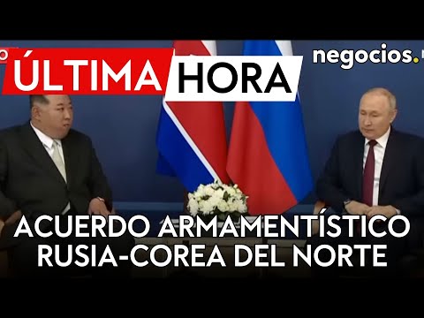 ÚLTIMA HORA | Acuerdo armamentístico entre Corea del Norte y Rusia en la reunión Putin-Kim Jong-un
