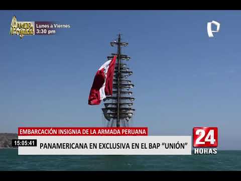 Panamericana TV recorrió en exclusiva las instalaciones del BAP Unión (2/2)