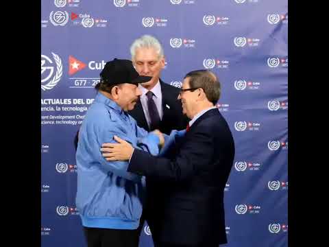 Resumen del saludo oficial del presidente Díaz-Canel a asistentes a la Cumbre del G-77