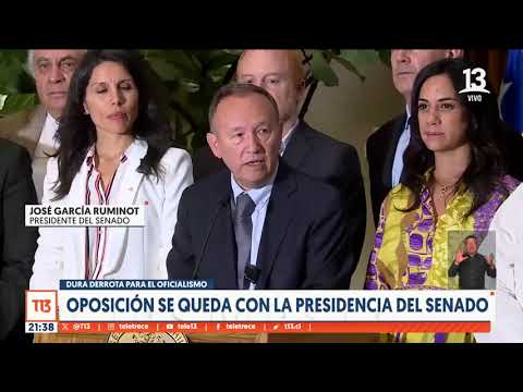 Tras tensa discusión en el Senado: José García Ruminot (RN) es el nuevo presidente de la cámara alta