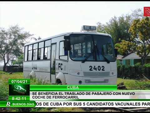 Se beneficia ferrocarril cubano con nuevo medio de transporte de pasajeros | Revista Buenos Días