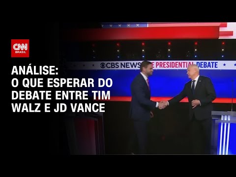 Análise: O que esperar do debate entre Tim Walz e JD Vance | WW