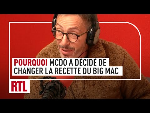 Pourquoi McDo a décidé de changer la recette du Big Mac après 50 ans d'existence ! Ah Ouais ?