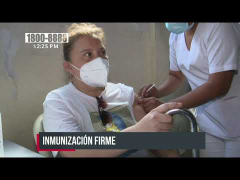Día 10 de la inmunización contra el COVID-19 en Nicaragua a mayores de 30