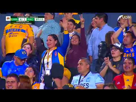 Gol de Luis Quiñones | Tigres 4-1 Pachuca | Liga BBVA MX - Clausura 2023 - Jornada 2