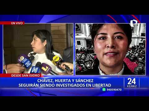 Me siento más tranquila: Betssy Chávez se pronuncia tras rechazo de prisión preventiva en su contra
