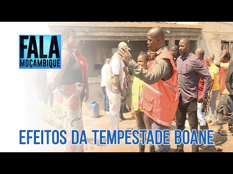 Governador da Província de Maputo visita vítimas de inundações reassentadas em Boane @PortalFM24