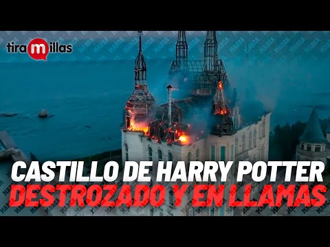 Destrullen el castillo de Harry Potter en Odesa en un ataque con misíles rusos I MARCA