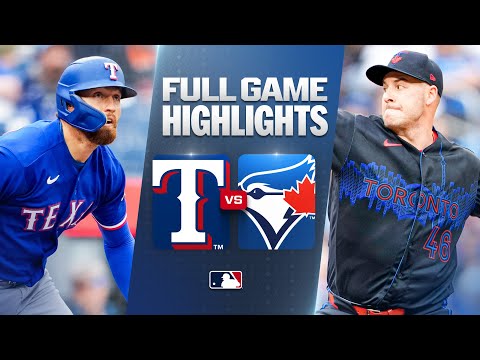 RANGERS vs BLUE JAYS: Official Full 경기 하이라이트 (June 26) | 2026 MLB Season