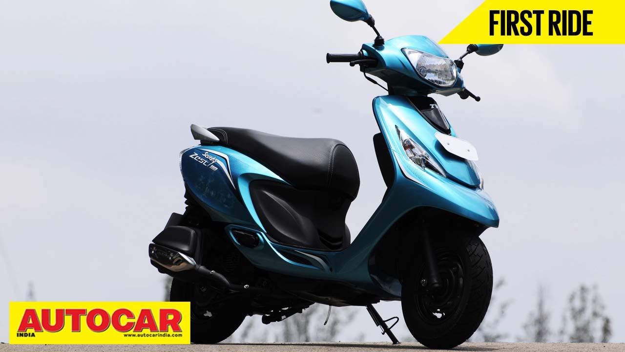 2014 TVS Scooty Zest | First Ride Video Review | Autocar India
