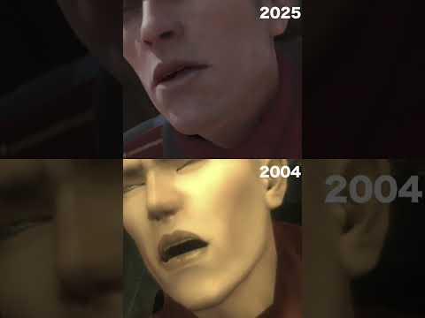 【MGS3新旧比較①】スネークに説教されて褒められるオセロットがヤバい #Shorts #MGS3 #MGSデルタ #MGS3リメイク