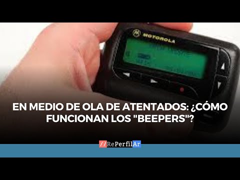 En medio de ola de atentados: ¿Cómo funcionan los beepers?