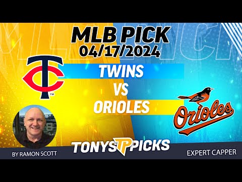 Minnesota Twins vs Baltimore Orioles 4/17/2024 FREE MLB Picks and Predictions by Ramon Scott
