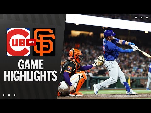 Cubs vs. Giants Game Highlights (8/26/25) | MLB Highlights