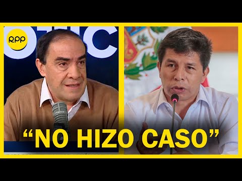 Yohny Lescano: Le dijimos a Pedro Castillo que no ponga ministros cuestionados, pero no hizo caso