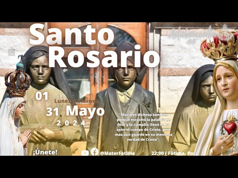 Rezo del Santo Rosario hecho por Adulescentia en latín, inglés y español