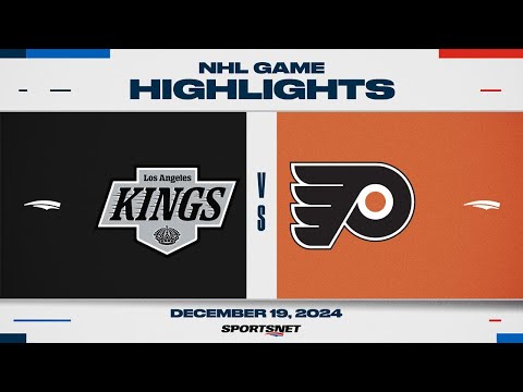 NHL Highlights | Kings vs. Flyers - December 19, 2024