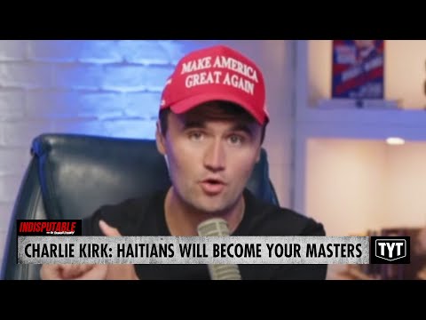 WATCH: Charlie Kirk Says Haitians Will 'Become Your Masters' In Racist Meltdown