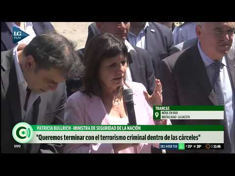 La ministra Bullrich opinó sobre las declaraciones del jefe de Policía de Tucumán