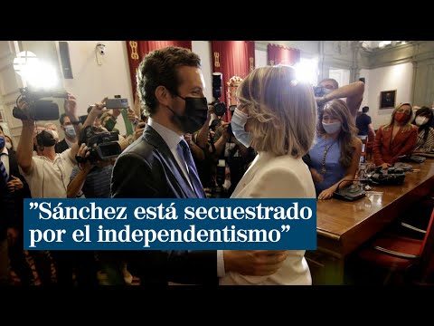 Pablo Casado: Sánchez está secuestrado por el independentismo
