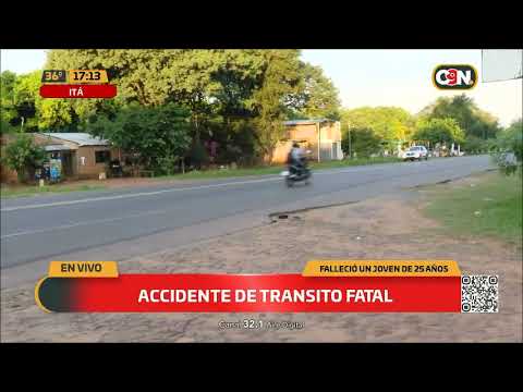 Joven falleció en accidente de tránsito en Itá