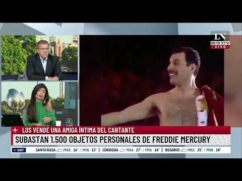 Subastan 1.500 objetos personales de Freddie Mercury