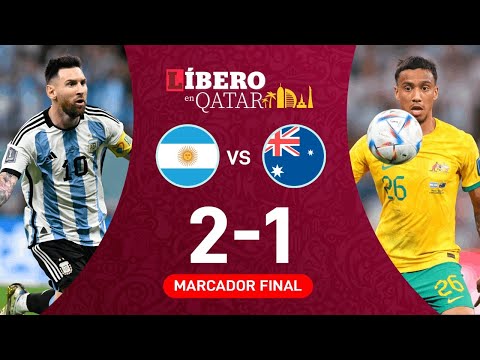 ¡BRILLÓ MESSI!  ARGENTINA 2-1 AUSTRALIA | Mundial Qatar 2022 | Reacción LÍBERO