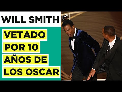 La Academia anunció fuerte sanción a Will Smith por su comportamiento en los Premios Oscar