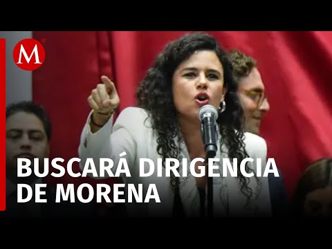 Luisa María Alcalde se postula para la dirigencia de Morena ante el interés de Andrés López Beltrán