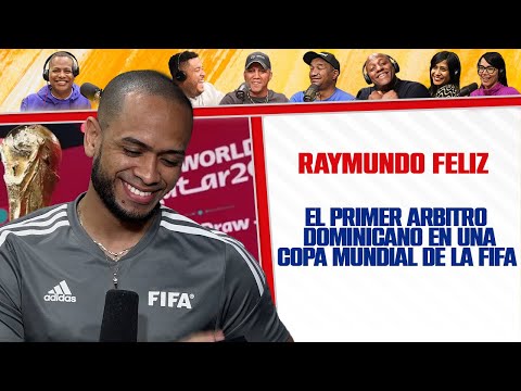 EL PRIMER ARBITRO Dominicano en la COPA MUNDIAL FIFA - Raymundo Feliz