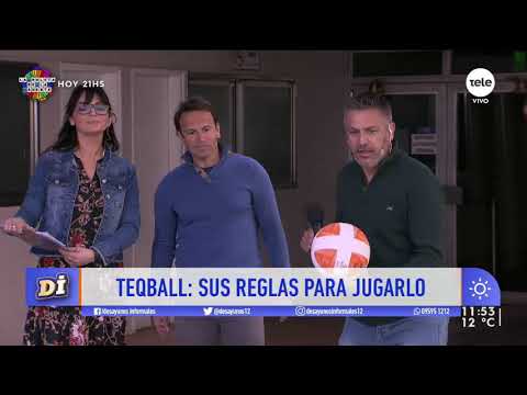 Teqball en La Tele con la selección sub-20 de fútbol femenino