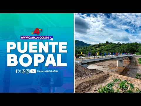 MTI inaugura viaducto que une a San Dionisio con Esquipulas, Matagalpa